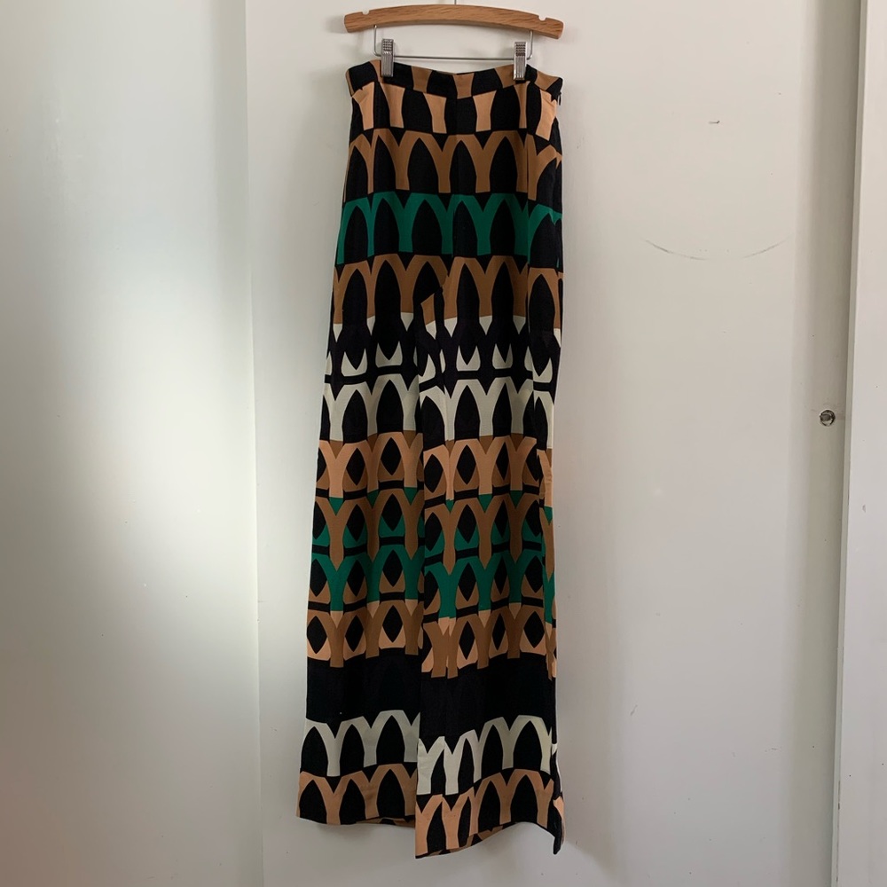 Zara Wide Leg High Rise Pants